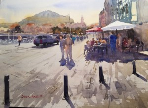 acuarela, watercolor, Lekeitio