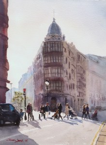 Acuarela, watercolor, Bilbao