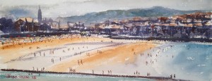 Lekeitio, acuarela, watercolor