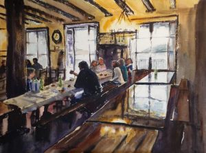 Lekeitio, acuarela, watercolor