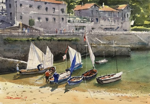 Aparejando txalupas tradicionales